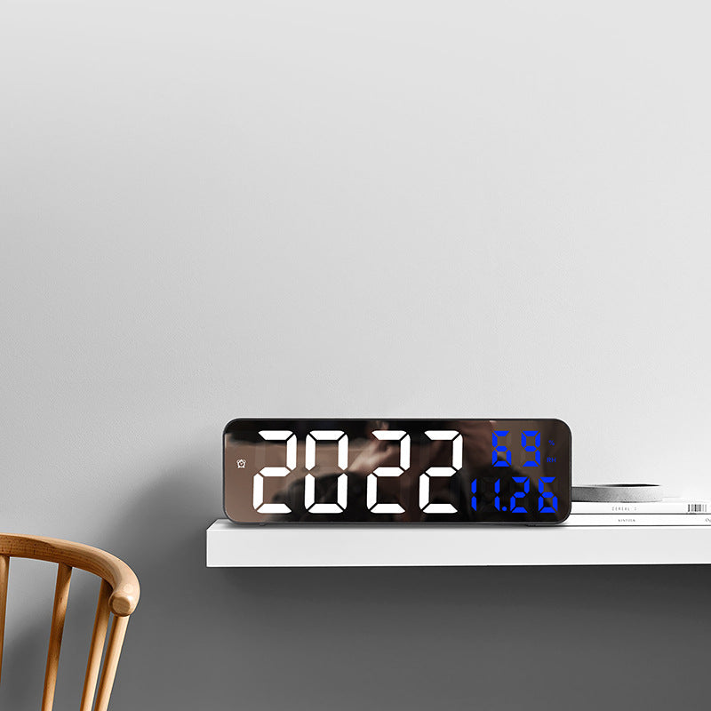Digitaler Multifunktionswecker mit Hygrometer und Temperaturanzeige Brehn