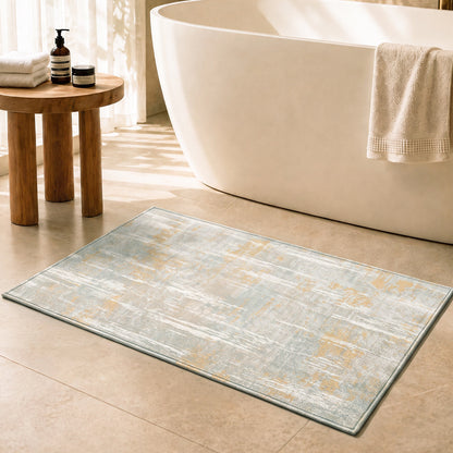 Plüsch Badezimmer Teppich