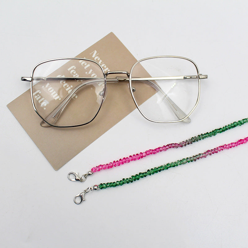 Elegante Kristallperlen Brille Kette Brehn