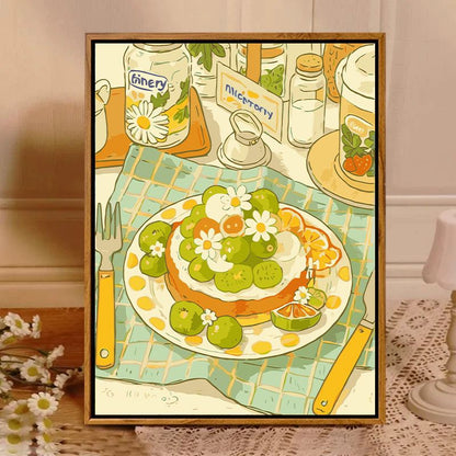 Gourmet Kulinarische Wandkunst Druck Brehn