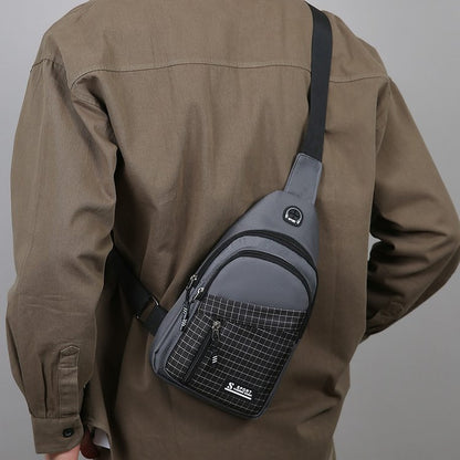 Kompakte Multi-Taschen Sport-Sling-Tasche