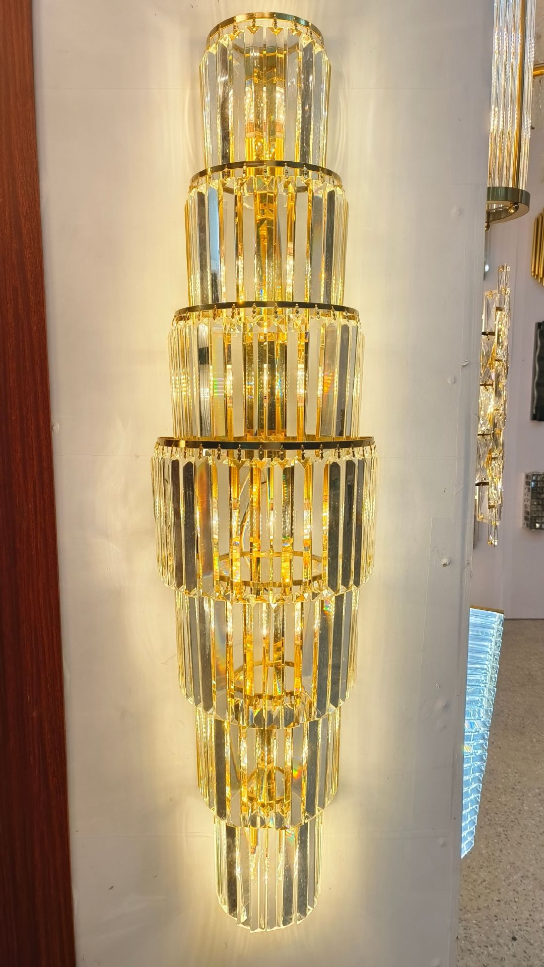 Dekorative Wandlampe