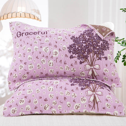 Damen Kopfkissenbezug mit floralem Design Brehn