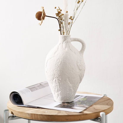 Strukturierte Keramische Dekorative Vase