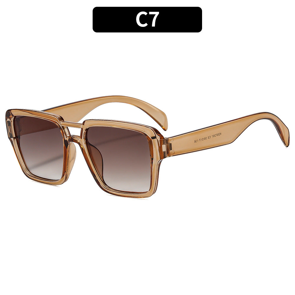 Chic Design Stylische Quadratische Rahmen Sonnenbrille