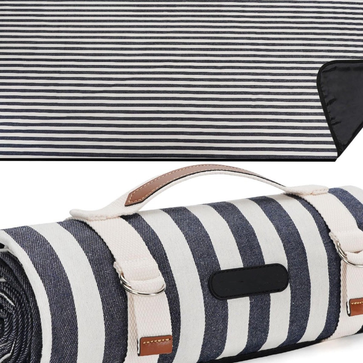 Unisex Picknickdecke mit wasserabweisender Unterseite und Tragegriff Brehn