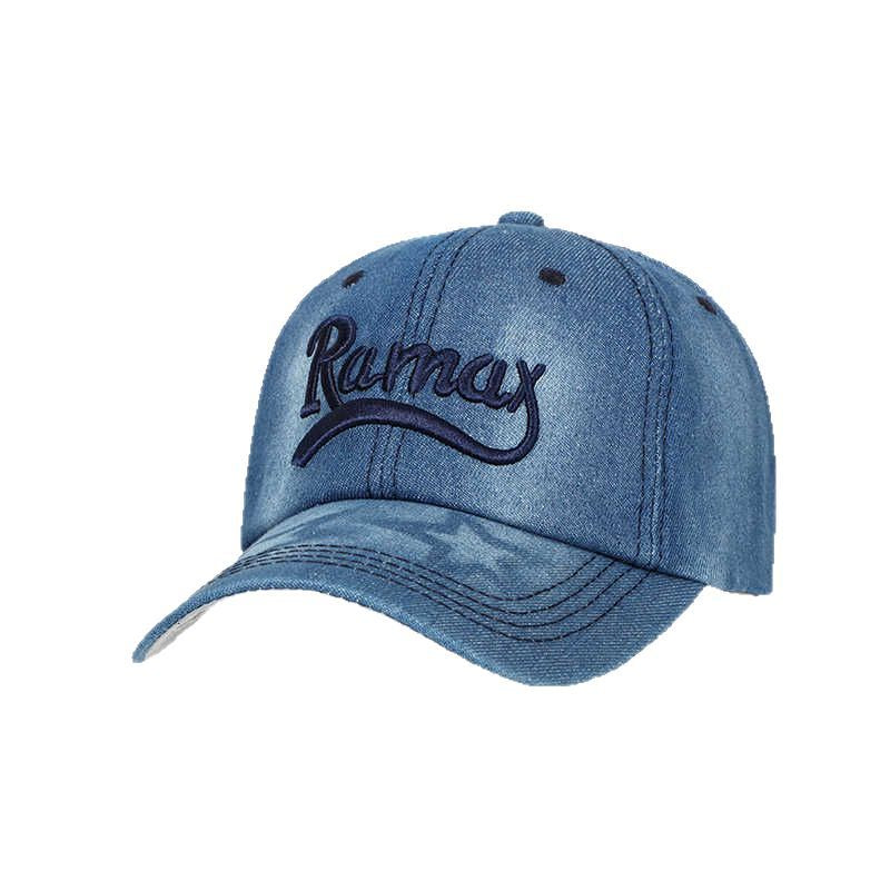 Unisex Denim Bestickte Baseballmütze Brehn