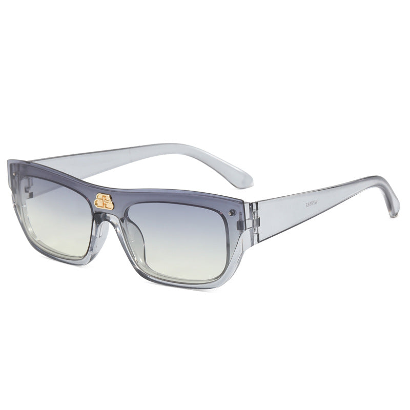 Damen modische oversized Sonnenbrille mit markantem Design Brehn