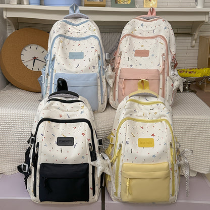 Trendy Dekorative Gemusterte Rucksack Brehn