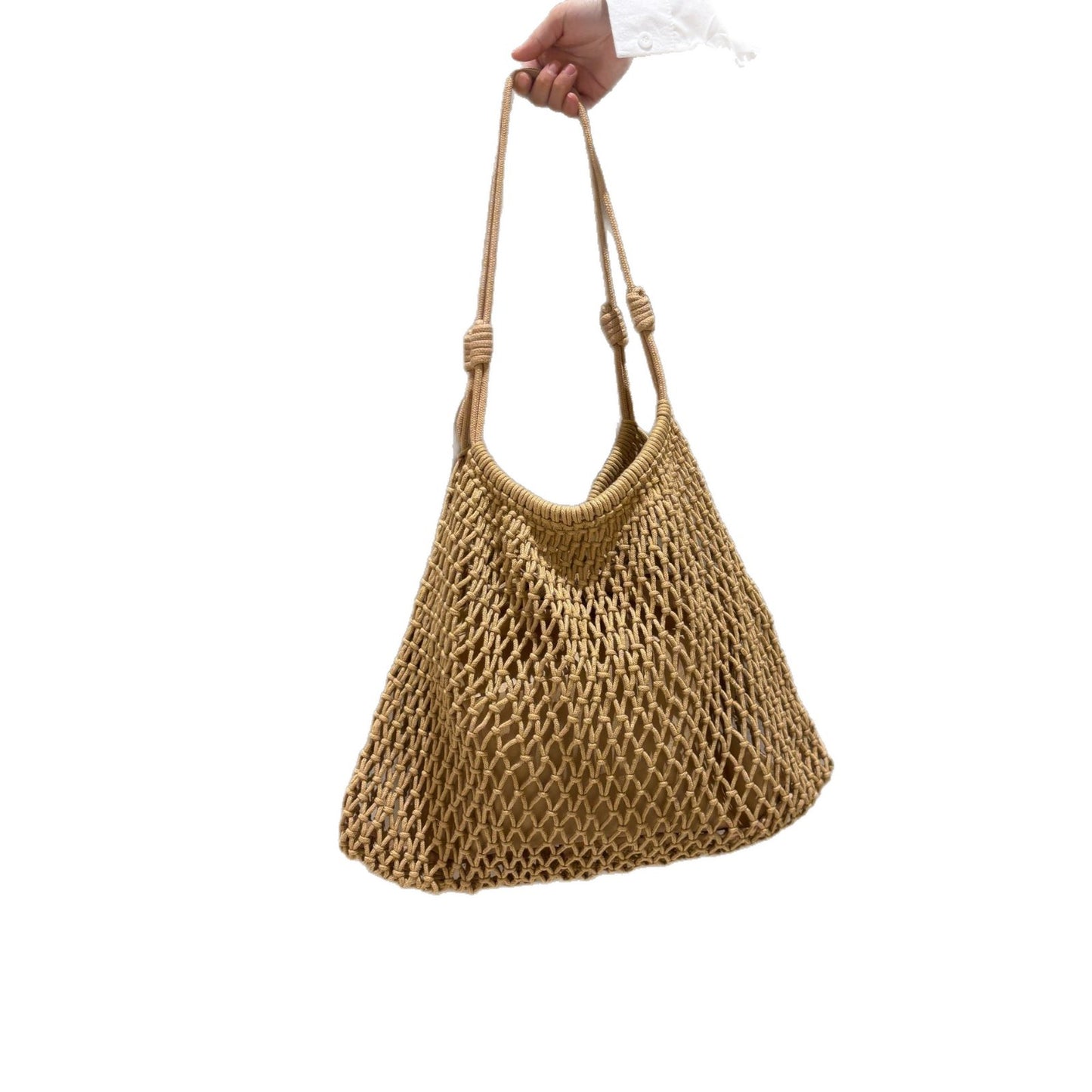 Handgeknüpfte Einkaufsnetz-Tasche Brehn
