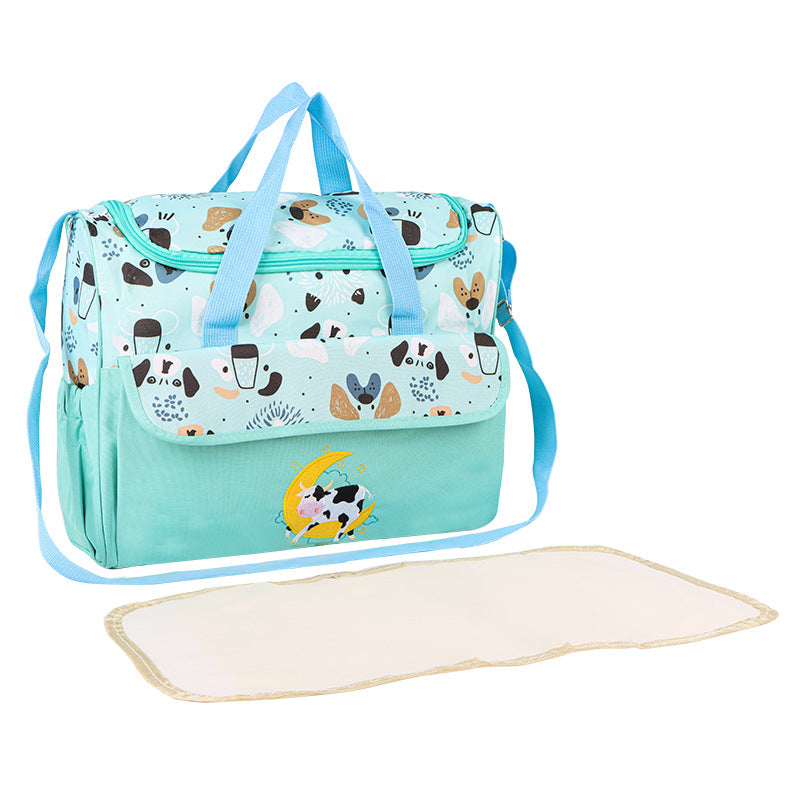Multifunktionale Wickeltasche mit Integrierter Wickelauflage Brehn
