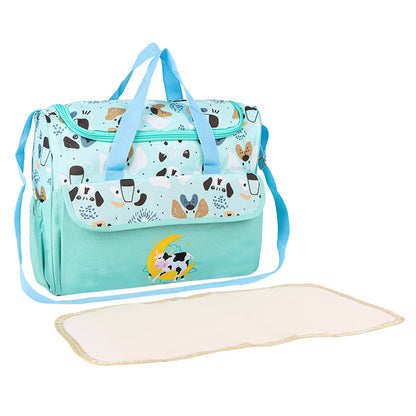 Multifunktionale Wickeltasche mit Integrierter Wickelauflage Brehn