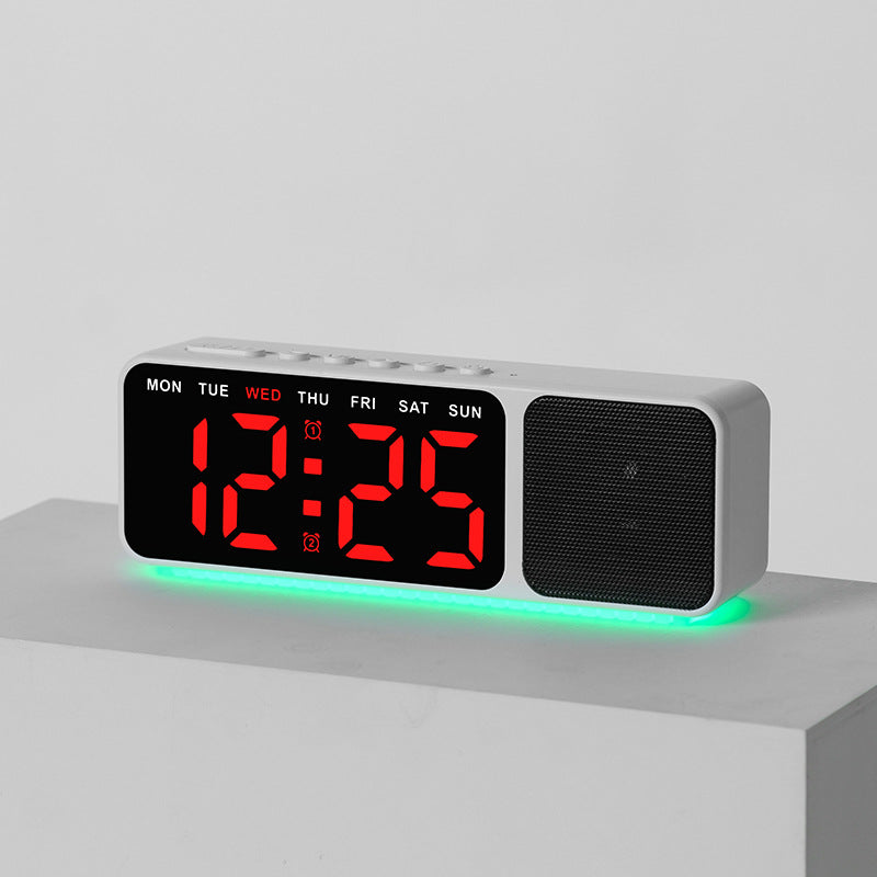 Digitaler LED-Wecker mit Mehrfarbenbeleuchtung Brehn