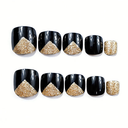 Stilvolle Pediküre Nagelkunst Brehn