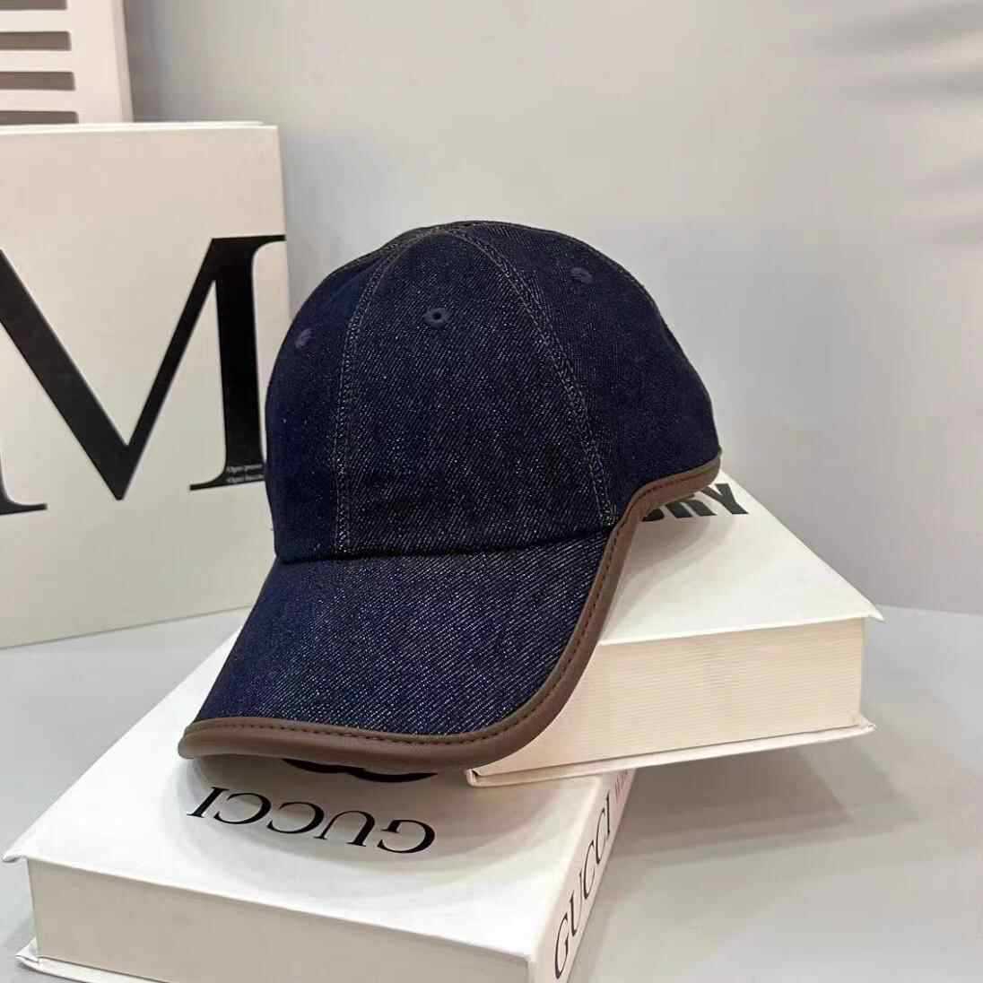 Herren Freizeit Denim Baseballmütze Brehn