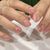 Glänzende Nagelkunst Brehn