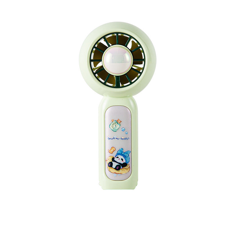 Damen Tragbarer Handventilator mit niedlichem Panda-Motiv Brehn