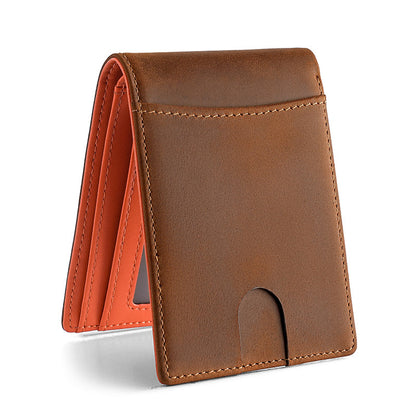 Premium-Leder Geldbörse mit RFID-Schutz