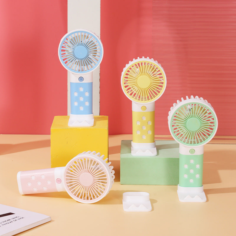 Damen Tragbarer Handventilator mit ergonomischem Griff und einstellbarem Neigungswinkel Brehn