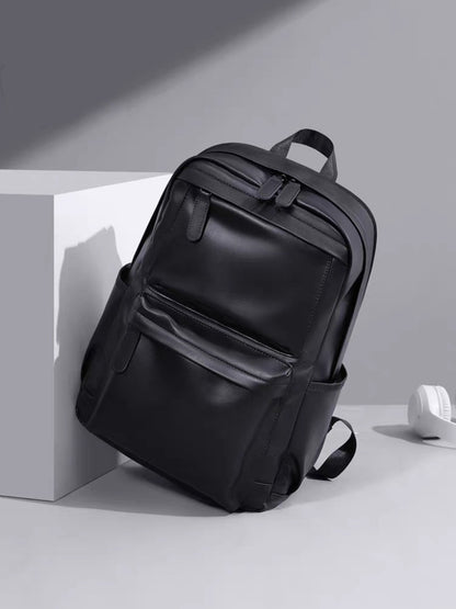 Minimalistische Leder-Rucksack Brehn