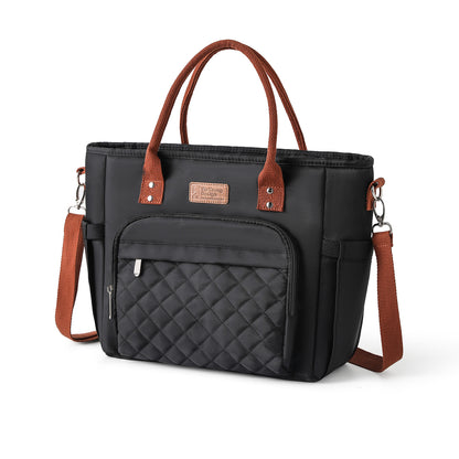 Damen Kühltasche mit mehreren Fächern und verstellbarem Schultergurt Brehn