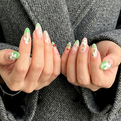 Blumen Nagelkunst