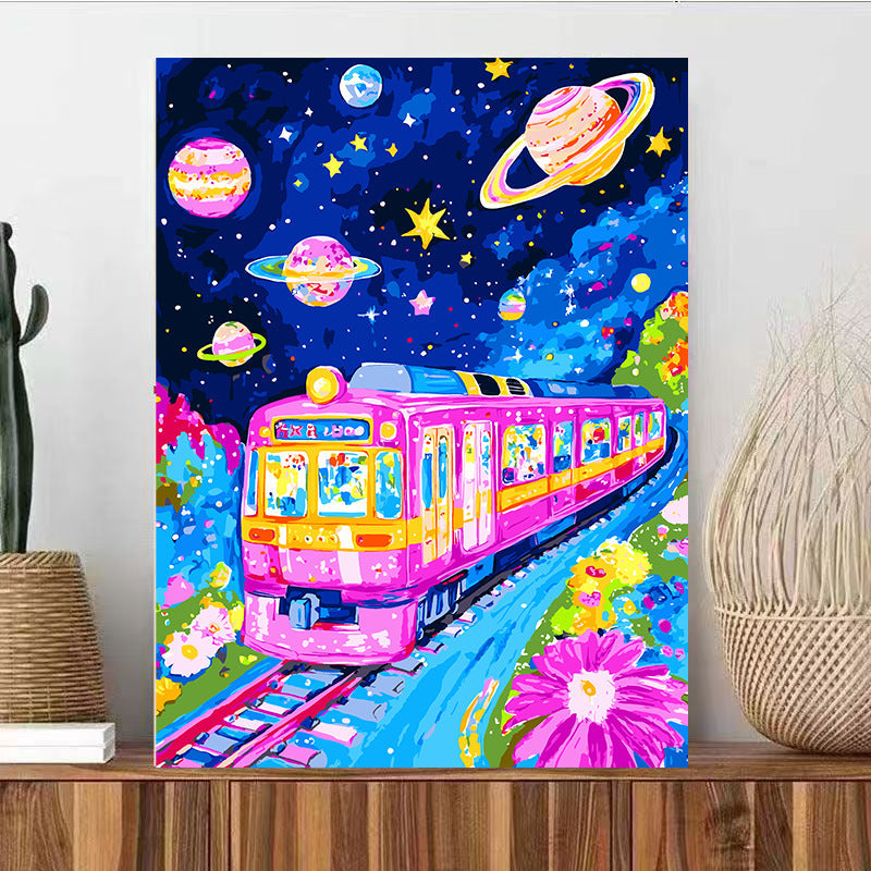 Fantasy Landschaft Leinwand Kunstdruck Brehn