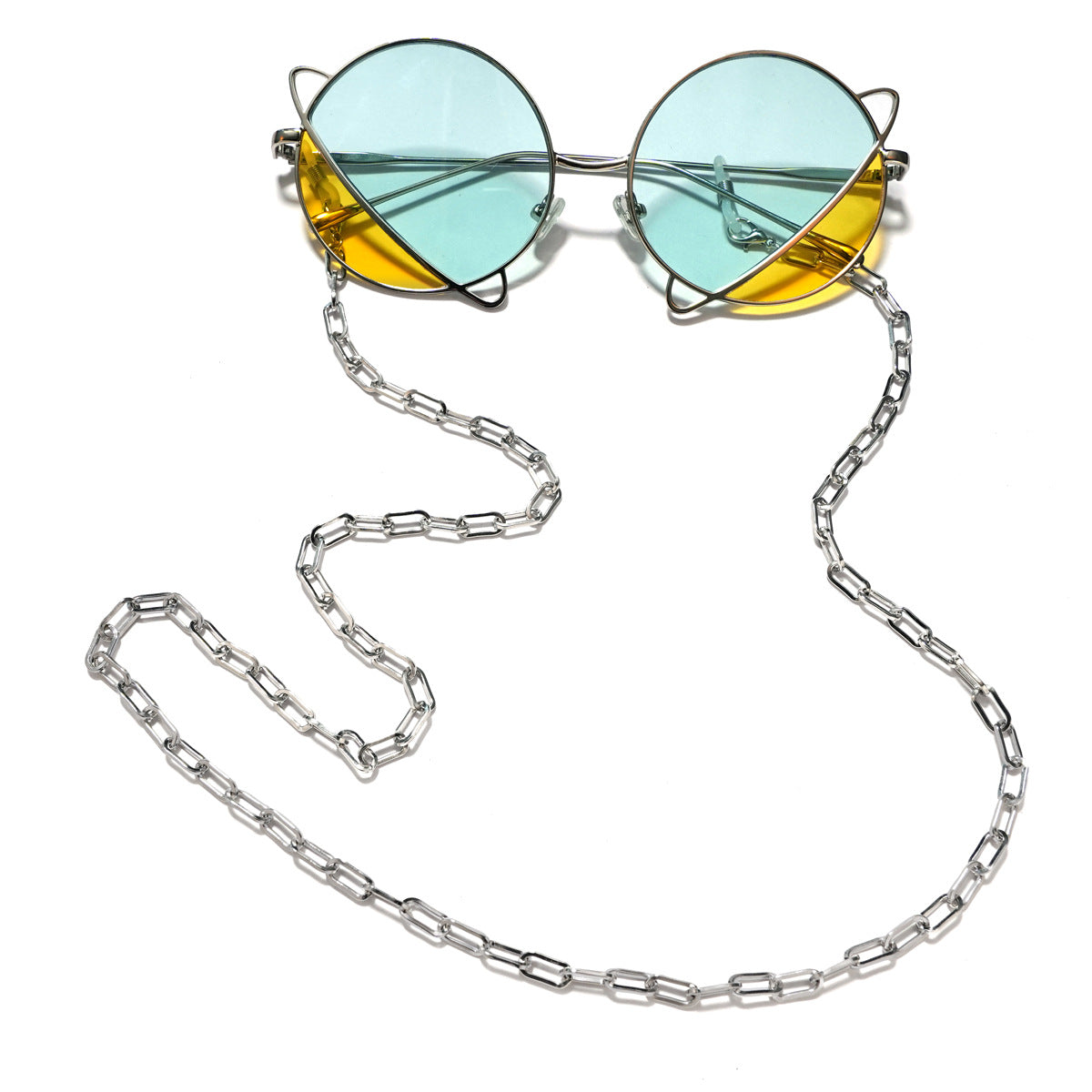 Metallic Link Brillen Kette Brehn