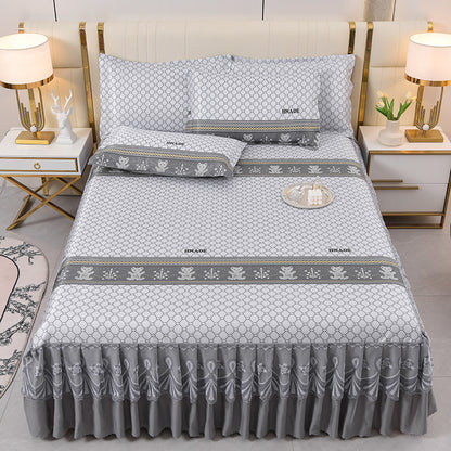 Damen Tagesdecke mit verspieltem Bärenmotiv Brehn