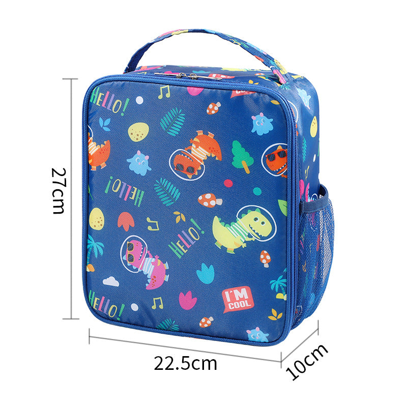 Stylische cartoon-inspirierte isolierte Lunch-Tasche Brehn