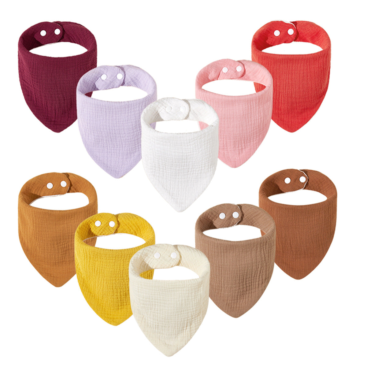 Weiche Baumwolle Baby Bandana Lätzchen Brehn