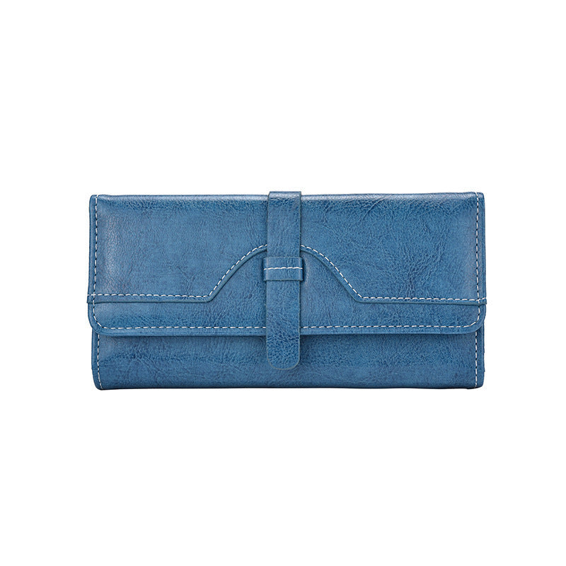 Leder Clutch Geldbörse Brehn