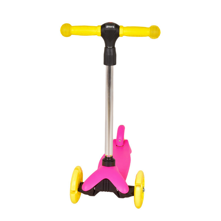 Smooth-Riding Lean-to-Steer Kickboard Scooter Brehn