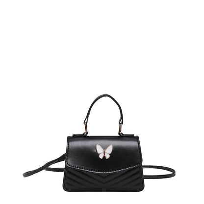WoChic Mini-Handtasche mit elegantem Schmetterlingsakzent Brehn