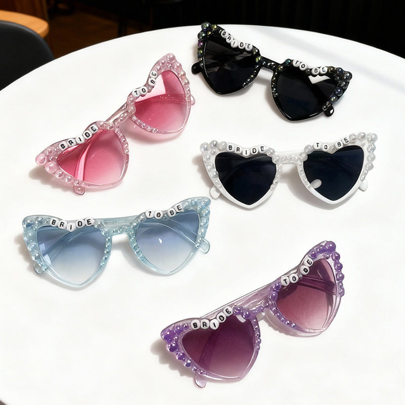 Hochzeits Cat Eye Party Sonnenbrille Brehn