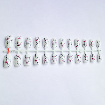 Floral Kirschblüten Nagelkunst Set