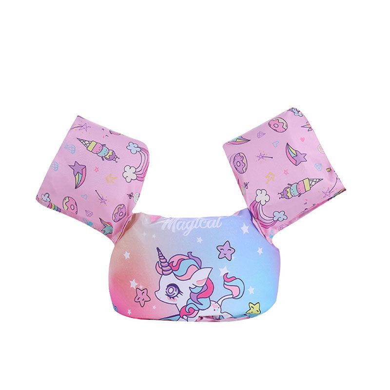 Damen Aufblasbare Schwimmhilfe mit farbigem Flamingo-Design Brehn