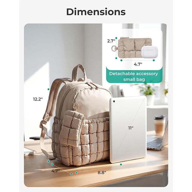 Gepolsterter Puffer-Rucksack Brehn