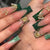 Luxuriöse dekorative Nagelkunst-Verbesserungen Brehn