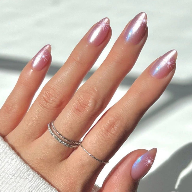 Glänzende Nagelkunst Press-On Tipps Brehn