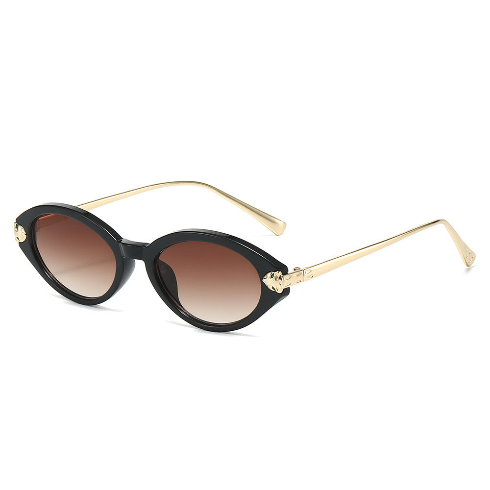 Elegante Vintage Katzenaugen-Sonnenbrillen Brehn