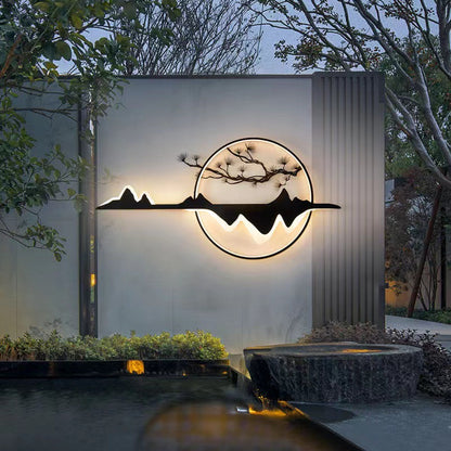 Zeitgenössische Künstlerische Wandlampe
