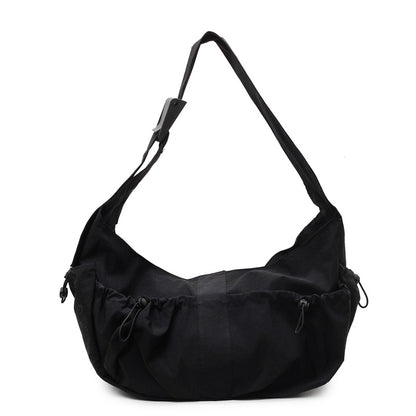 Lässige Kordelzug Hobo Schultertasche