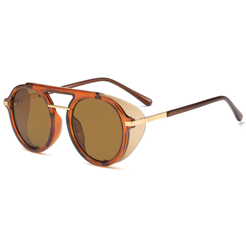 Damen extravagant geformte Sonnenbrille Brehn