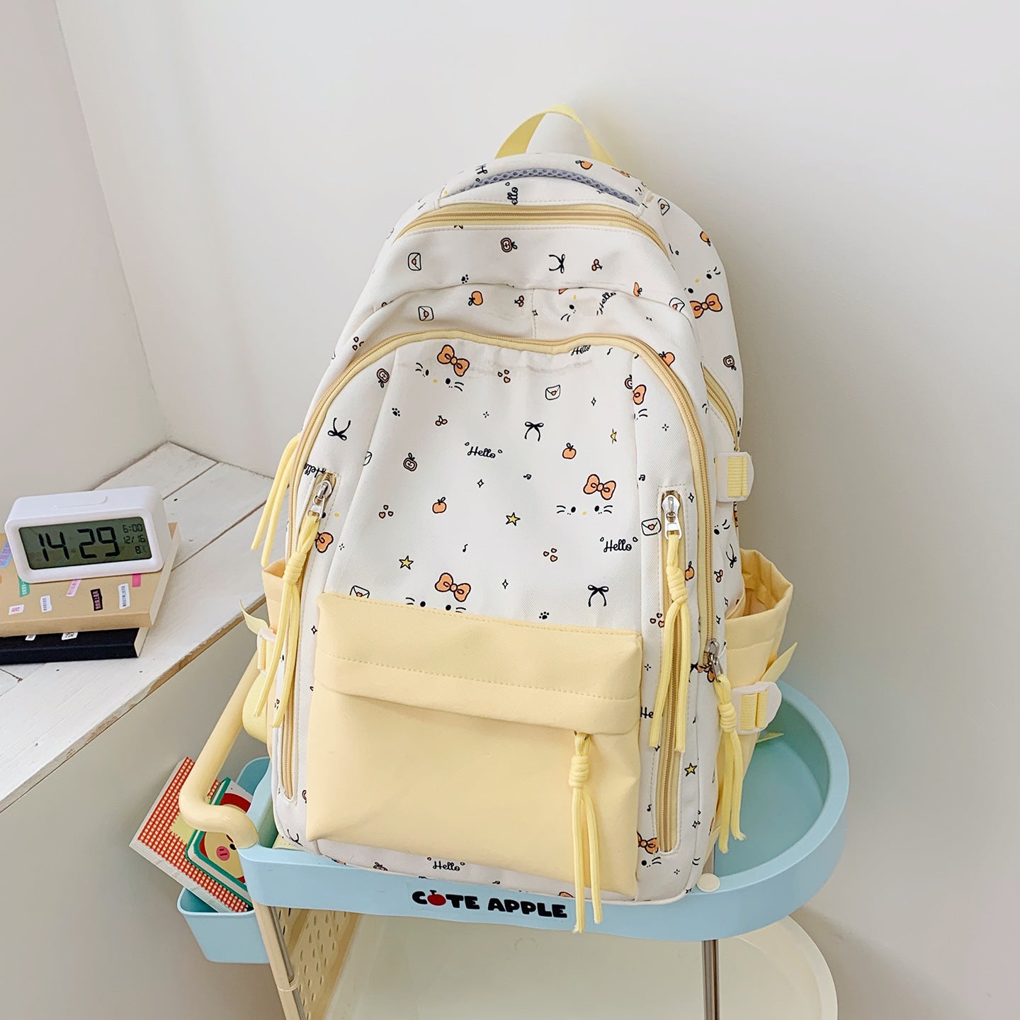 Freizeitrucksack mit Charmantem Design und Praktischen Fächern Brehn