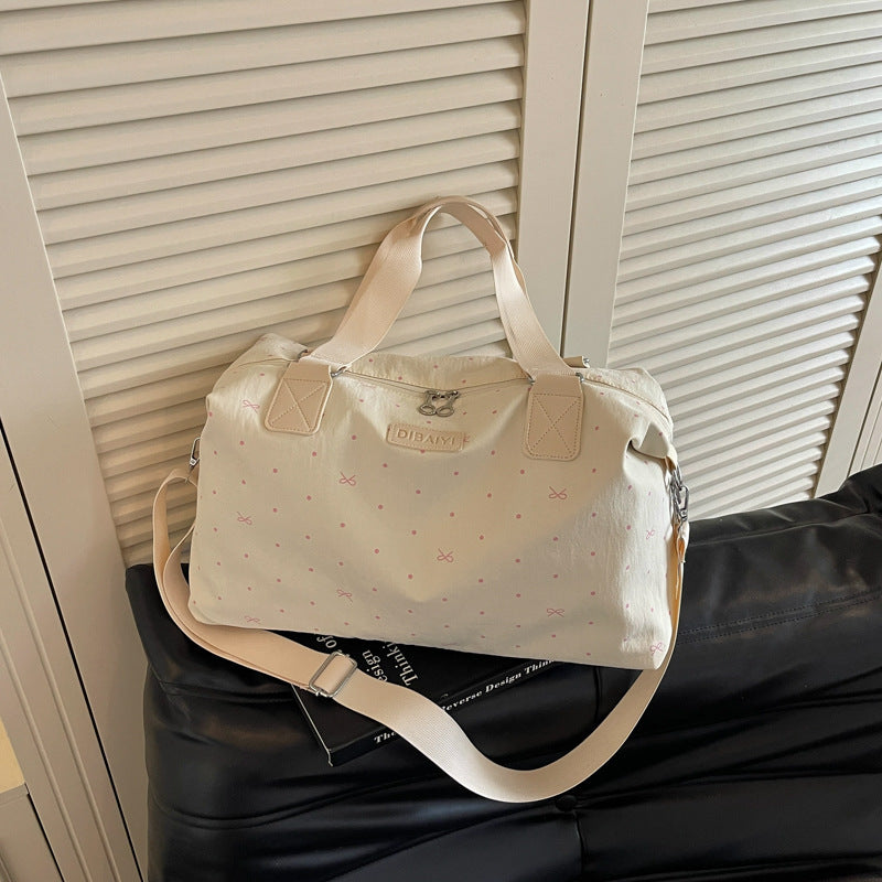 Stilvolle Gepunktete Reise-Duffle-Tasche Brehn