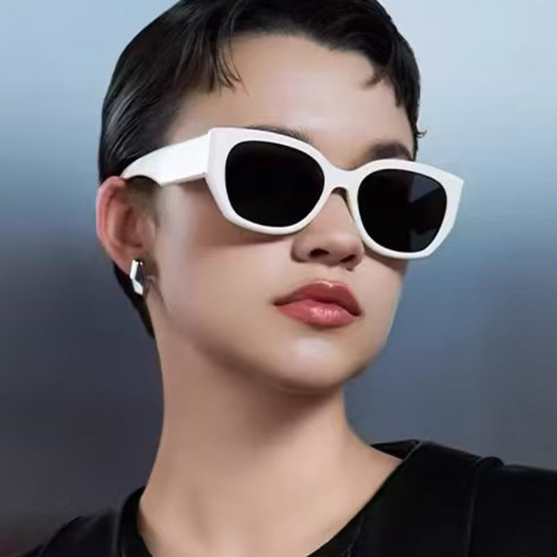 Damen elegante Gläser mit animalischem Muster Brehn