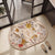 Vintage Floral Decorative Bath Mat Brehn