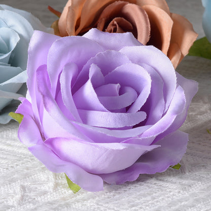 Eleganter Stoff Blumen Haarclip