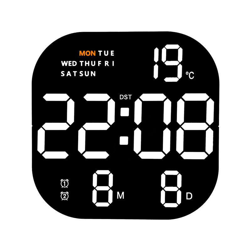 Digitaler Wecker mit Thermometer und Hygrometer Brehn